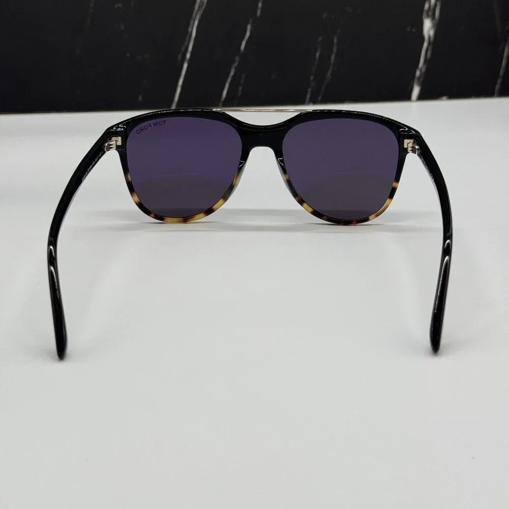 NEW TOM FORD DAMIAN-02 TF1098 05A BLACK UNISEX SUNGLASSES TOM FORD FT1098 05A